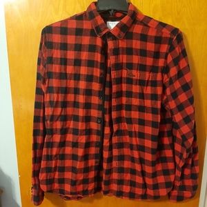 Denim & Flower Button Down